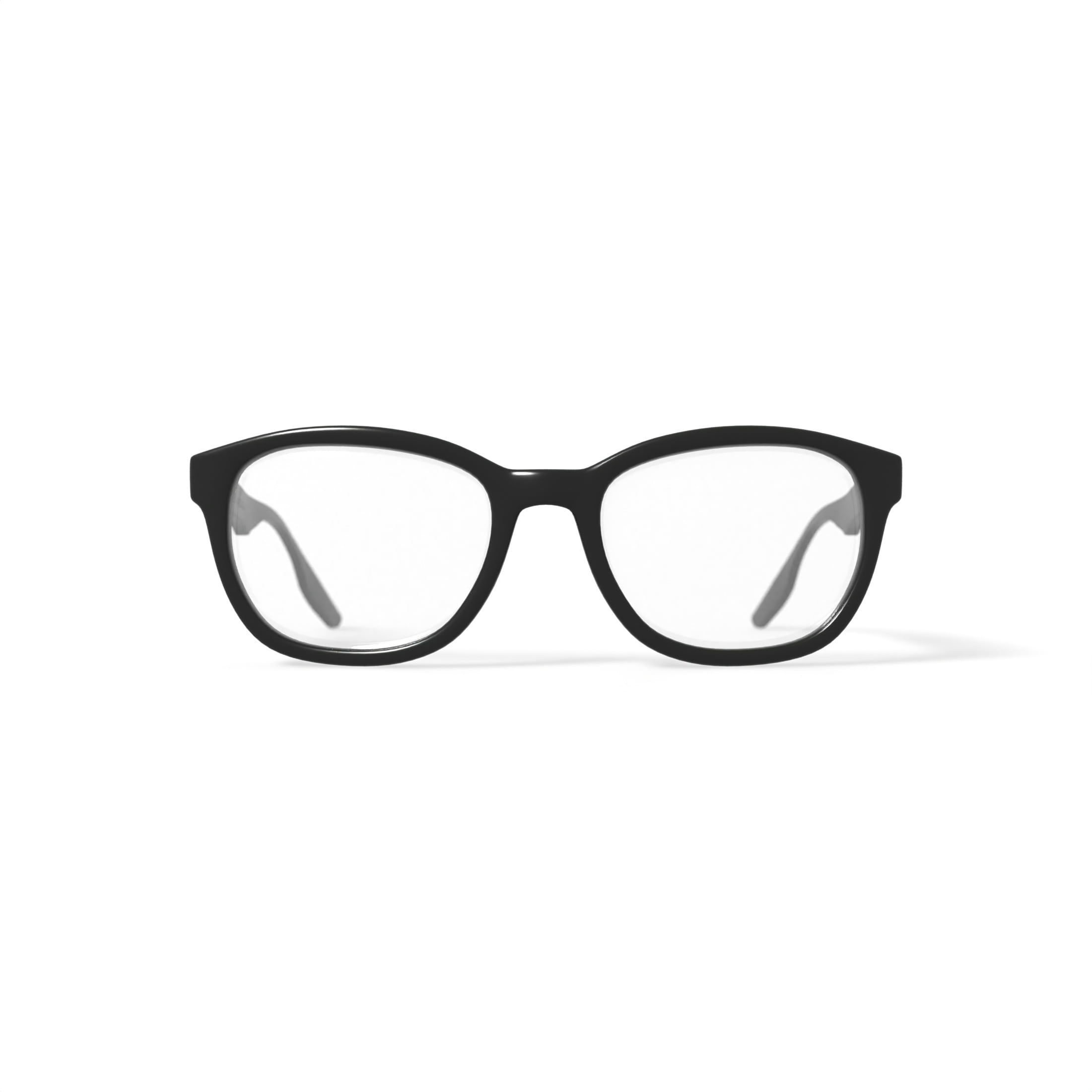 M America Women's MU207 Prescription Eyeglasses with Case, Black