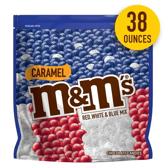 M And M M&m Crml Rd Wht Blu 38oz