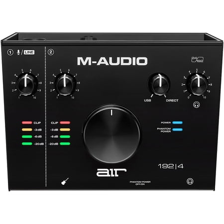 M-Audio AIR192X4 2-In & 2-Out USB Audio Interface with Direct Monitoring