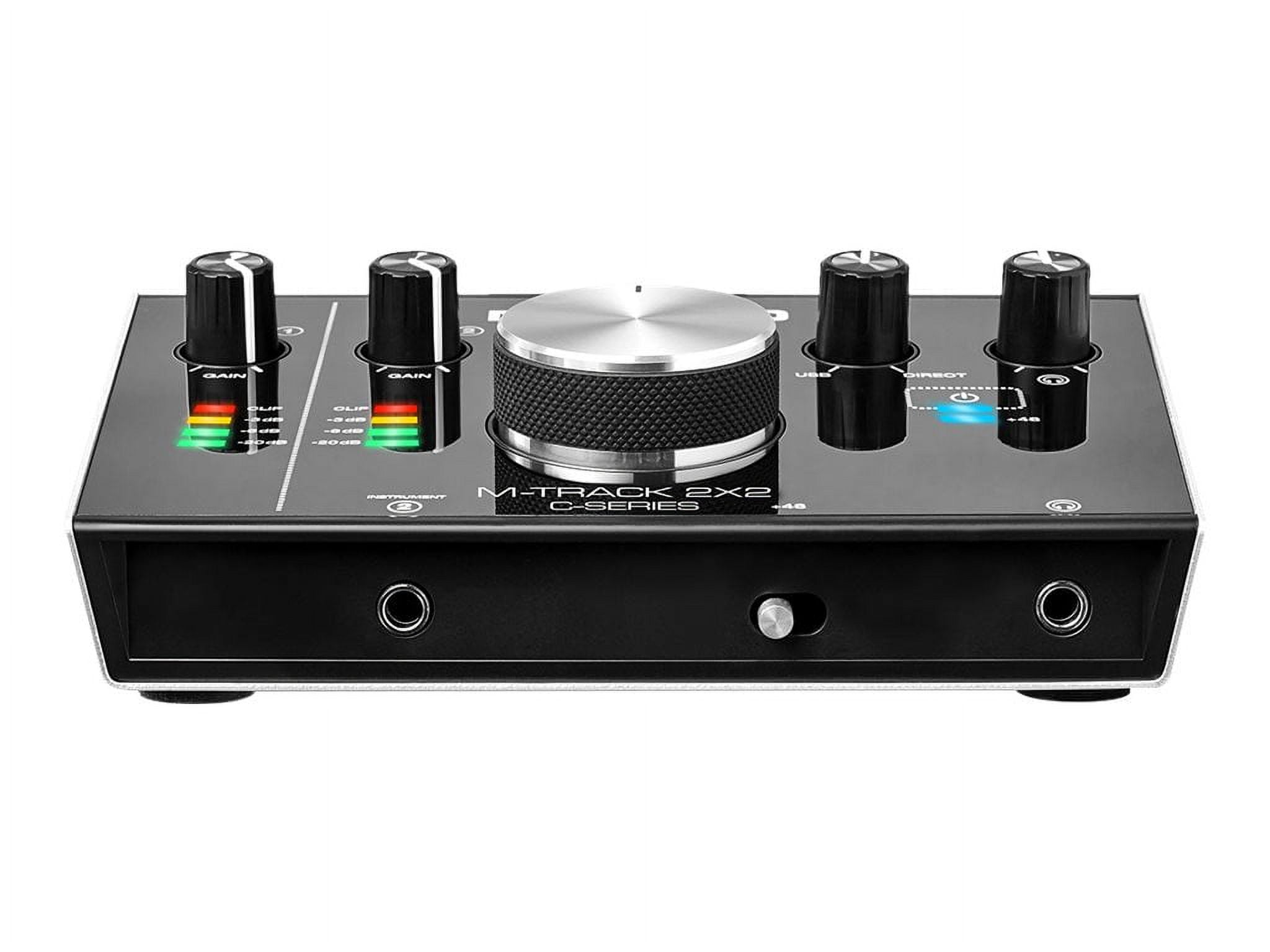 Amazon.com: M Audio M Track 2X2 | 2 In / 2 Out 24/192 USB