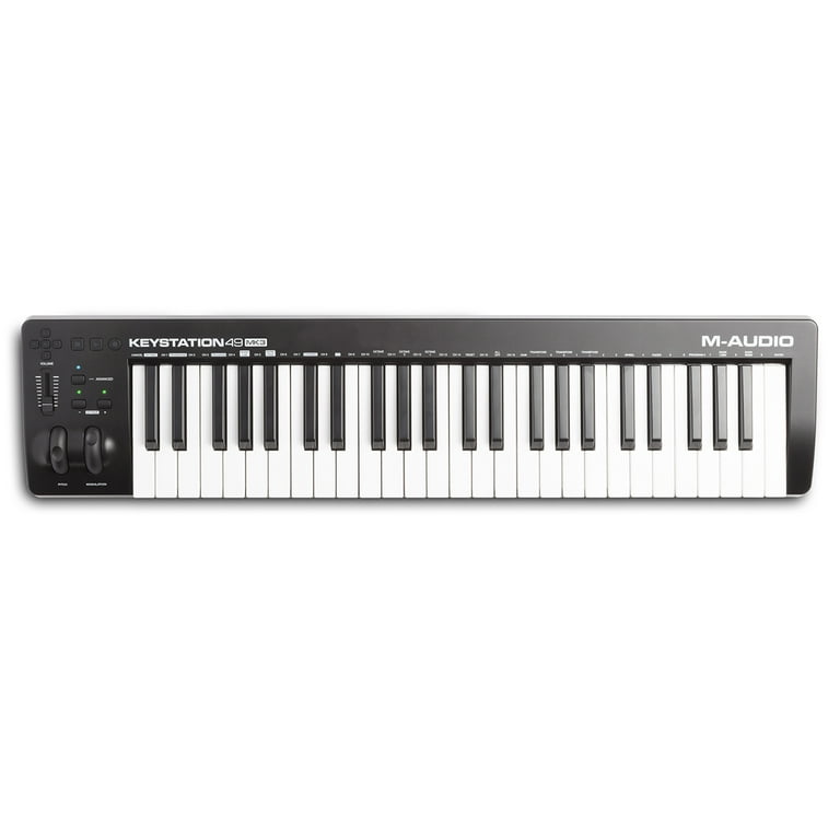 M-Audio keystation 49 MK3 midiキーボード M-Audio Keystation 49 MK3 USB MIDI Controller, 49-Key | zZounds