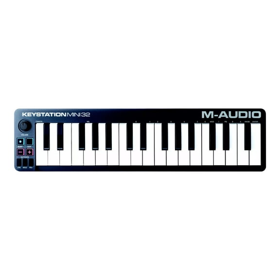 M-Audio Keystation Mini 32 II - MIDI controller - USB - 32-key - velocity-sensitive