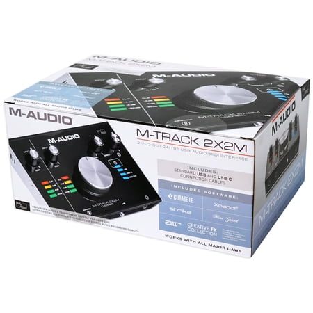 M-Audio M-Track 2X2M - Audio interface - 24-bit - 192 kHz - USB