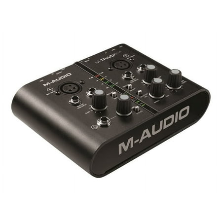 M-Audio M-Track Plus - Audio interface - 24-bit - 48 kHz - 97 dB SNR - USB