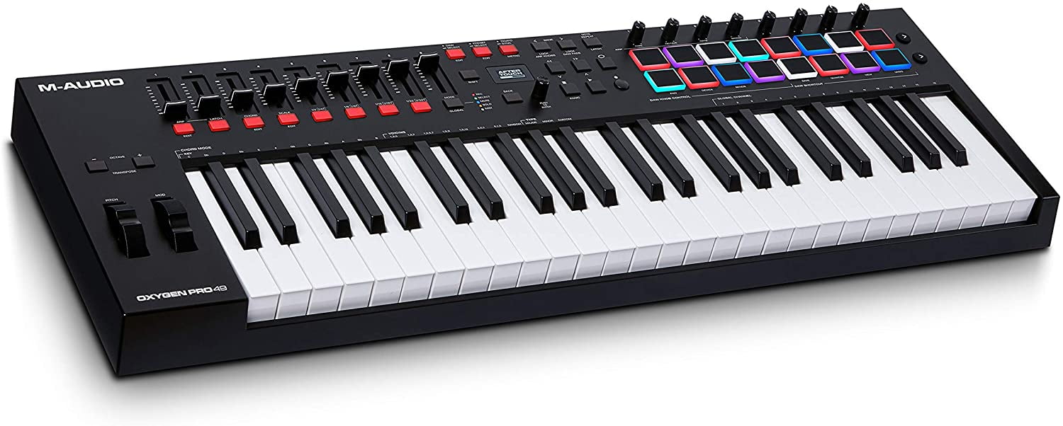 M-Audio Oxygen Pro 49 - 49 Key USB MIDI Keyboard Controller