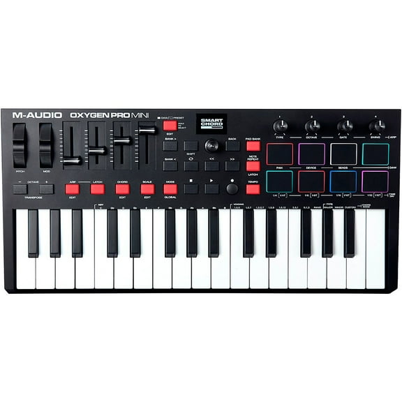 M-Audio Oxygen Pro Mini 32-Key USB MIDI Keyboard Controller
