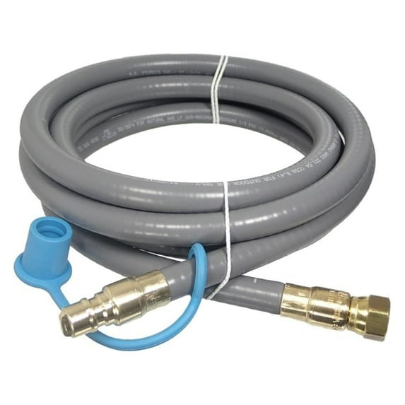 M.B. Sturgis Inc. 3/8" ID Natural Gas BBQ Grill Quick Disconnect Gas Connector (25 Feet)