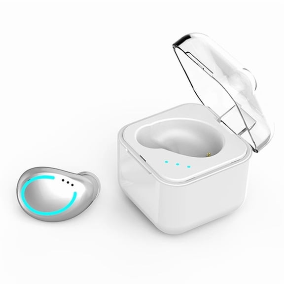 M-B8 Bluetooth 5.0 Mini Invisible In-ear Stereo Wireless Bluetooth Earphone with Charging Box