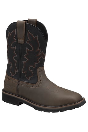 by Wolverine Men's Boyden Waterproof Steel Toe Western Work Boot