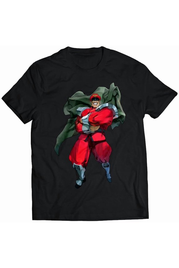 M Bison Dictator Alpha 3 Premium Unisex T-shirt (vectorized Design)