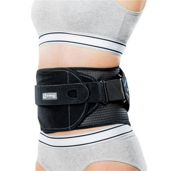 M-Brace V-505 S-M Blue Line Back Support Brace - Small & Medium