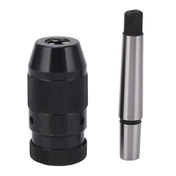 M Buder 1 to 13mm B16 Keyless Self Tighten Drill Chuck with MT2 B16 Extension Bar Heavy Duty Precision Taper Lathe Chuck Adapter for Drilling Machines 0.04 to 0.51 inches / 1 to 13 mm