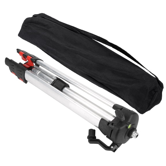 M Buder 1.2M Tripod Level Stand for Automatic Self Leveling Level Measurement Tool Black and Silver[cite: 1]