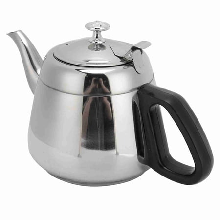 M Buder 1.5L Stainless Steel Stovetop Teapot with Infuser Filter, Food Grade 304 Tea Kettle for Loose Leaf Tea (1.5 Liters / 50.7 oz)