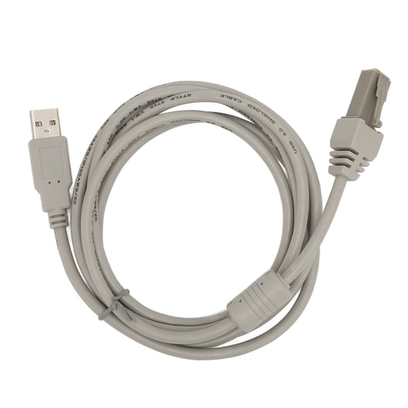 M Buder 1.7m / 5.58ft Scanner Cable for IBM Portable Small Plug and Play USB 2.0 Interface Barcode Scanner Extension Cable Cord Replacement Heavy Duty Black