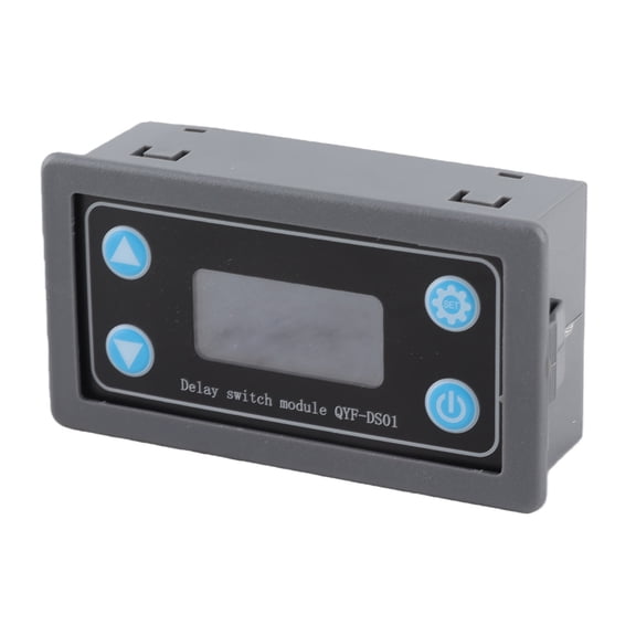 M Buder 1 Channel Relay Module 6-30V Delay Power Off Timing Circuit Switch Trigger Cycle Timer Module QYF-DS01