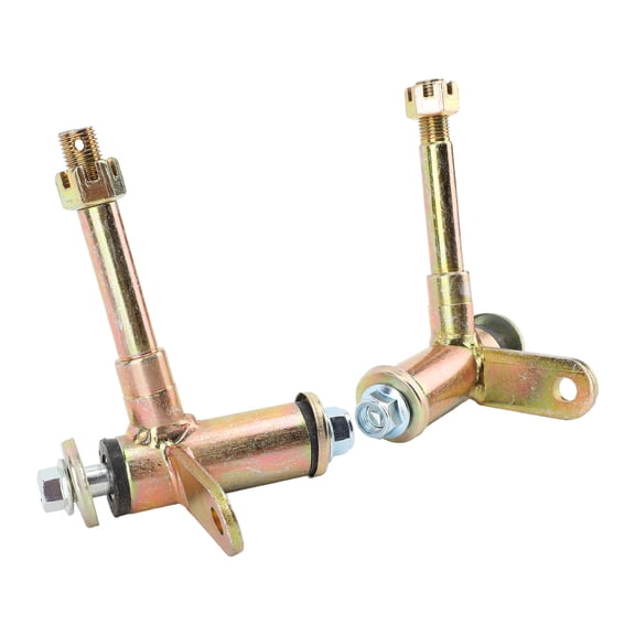 M Buder 1 Pair Front Steering Strut Knuckle Spindle Metal Accessory for 100CC-250CC ATV Go Kart Quad Bike Dirt Bike Replacement Parts