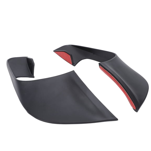 M Buder 1 Pair Motorcycle Fairing Air Deflector Sporty Side Wings Windshield Aerodynamic Spoilers for YZF-R7 2020-2024 Matte Black 16.5 inches / 42 cm