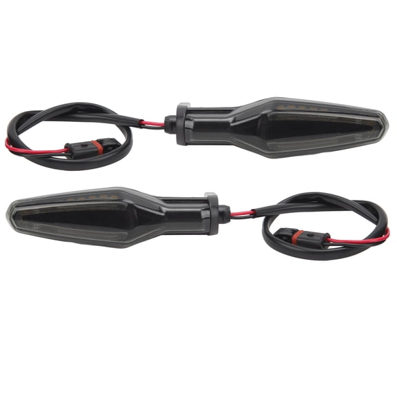 M Buder 1 Pair Motorcycle Turn Signal Indicators Lights High Brightness DC12V Shock Resistance Amber LED Motorcycle Light For R1250GS S1000R S1000XR F900XR