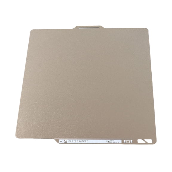 M Buder 10.12 Inches / 257mm Double-Sided Textured PEI Magnetic Build Plate 3D Printer Print Bed for X1 P1P P1S A1