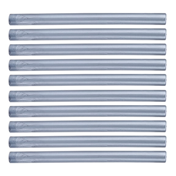 M Buder 10 Pcs Gray Blue Sealing Wax Sticks MultiColor Small Round Stamp Tools for DIY Invitations Cards Envelopes Decorative Crafting Arts (3.9 inches / 10 cm)