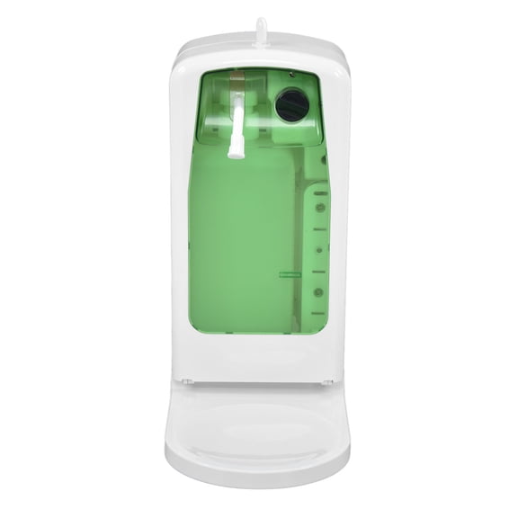 M Buder 1000mL Automatic Soap Dispenser with Sensitive Infrared Sensor, Touchless ABS Plastic Soap Pump Container for Kindergarten Hospital Home Office, Dual Install Methods (11.2 inches / 28.5 cm)