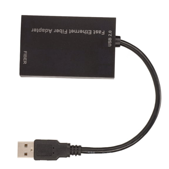 M Buder 100M Ethernet Server Adapter High Speed USB 2.0 SFP Fiber Network Card, 7.08 inches / 18 cm