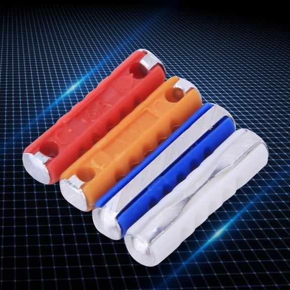 M Buder 100pcs Torpedo Ceramic Fuses Assortment Auto Car Electrical Parts Set Kit 5A 8A 16A 25A Vehicles Connectors Replacement Accessories for Automotive Repair Maintenance Dashboard Engine