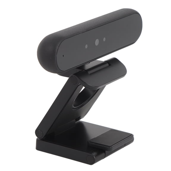 M Buder 1080P Webcam 2MP Facial Recognition Computer Web Camera with Noise Cancelling Microphone, USB C, Aluminum Alloy (Black)