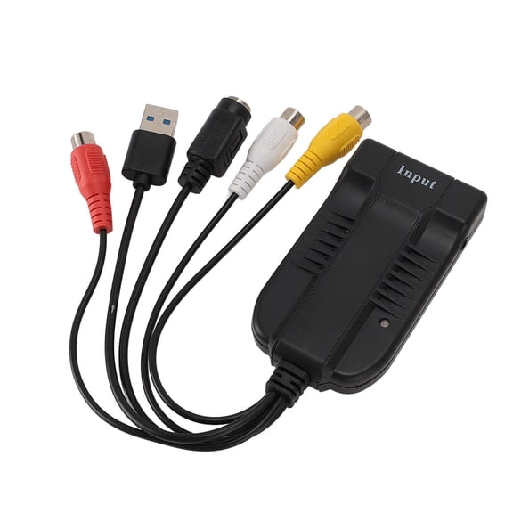 M Buder 1080p Video Capture Card Plug and Play HDMI AV S-Video to USB Capture Adapter Device