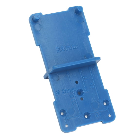 M Buder 10Pcs 28mm 37mm Hinge Hole Drilling Locator Opener Template Guide Door Cabinets DIY Hand Tools (3.35 inches / 85 mm)