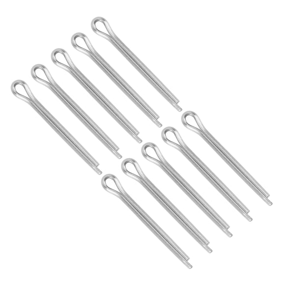 M Buder 10Pcs Metal Portable Outboard Engine Cotter Pin Set for 9.9 13.5 F9.9 F13.5 MU 1 for MU 2 Replacement Parts Marine Hardware 2.36 inches / 6 cm Length