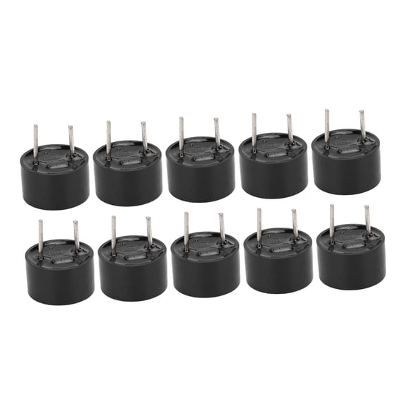 M Buder 10pcs DC 3V Active Buzzer Alarm Electromagnetic Beeper 9x6MM 9x5.5MM High Decibel Continuous Sound Beep Tone Indicator for DIY Electronic Projects (9x6mm / 0.35x0.24 inches)