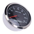 thumbnail image 1 of M Buder 110mm 4.33 in Tachometer Gauge 4000 RPM with Hour Meter 7 Color Backlight Universal Fit for Car Truck Boat RV DC 9-32V Black Dial Silver Bezel, 1 of 9