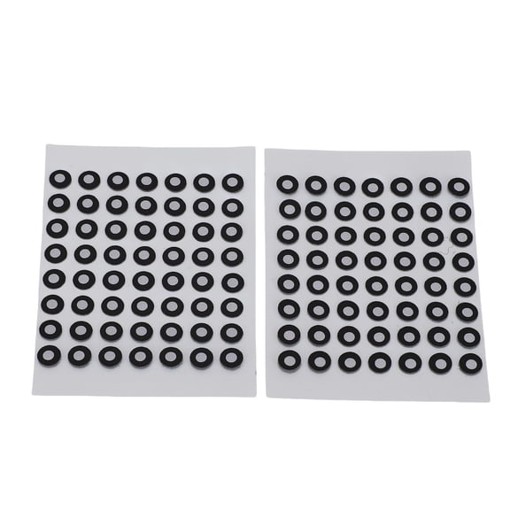 M Buder 1120 Pcs 3D Scanner Marker Dots, High Reflective Positioning Targets for Optical Tracking, 0.12" ID / 3mm, 0.24" OD / 6mm, Strong Adhesive No Residue Scanning Track Points (Sheet)