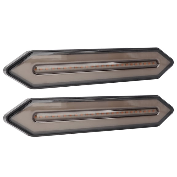 M Buder 12-30V LED Sequential Flowing Turn Signal Tail Light Bar Waterproof Assembly for Trailer Truck Pickup SUV RV - 2 Pack