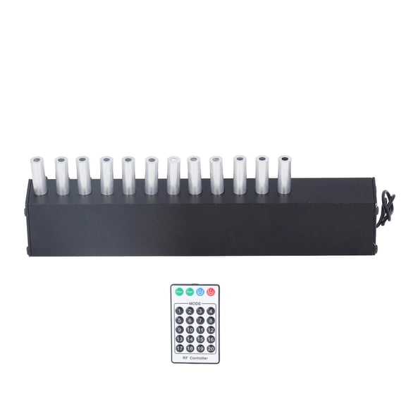 M Buder 12-Hole LED Meteor Fiber Optic Light Engine Bluetooth App Controlled White Light Ceiling Star Decor Light Source 3W Aluminum Ambient Lighting Kit (Fiber Optic Cables Not Included)
