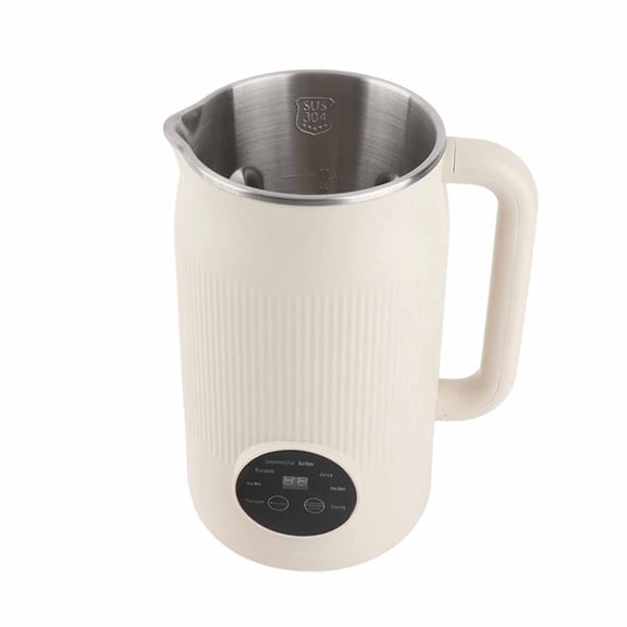 M Buder 1200ml Nut Milk Maker Machine, 40.5 oz Automatic Soy Milk Maker with Timer and Self-Cleaning Function, Insulated Multifunctional Countertop Blender for Fruits and Vegetables