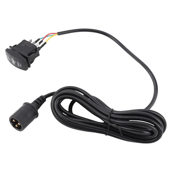 M Buder 12V 3 Prong Winch Hand Remote Controller Extension Cable Rocker Switch for Cars UTVs ATVs Off-Road Vehicles 10 ft / 3 m