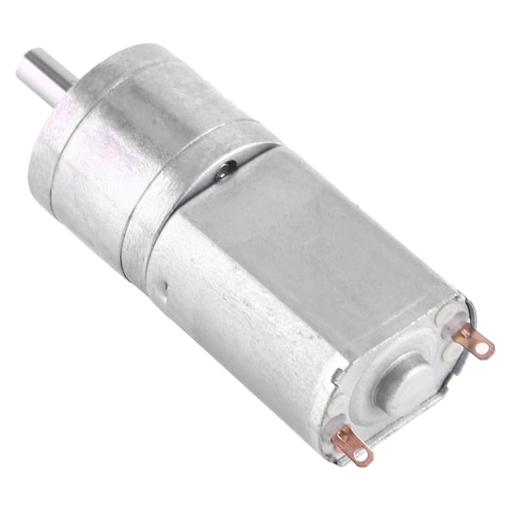 M Buder 12V DC Powerful High Torque Reduction Gear Box Electric Motor (30RPM, 0.78 inches / 20mm Outer Diameter, Full Metal Gears)