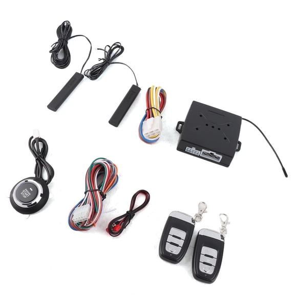 M Buder 12V Universal One Click Boot System Modify Keyless Access Alarm Remote Start Auto Engine System