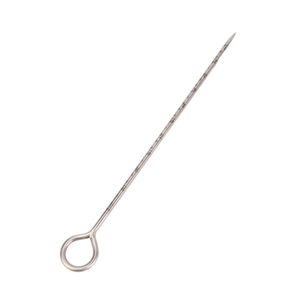 M Buder 14 inches / 35.5 cm Stainless Steel Soil Probe Humidity Meter for Garden Plant Farm Circular Handle Soil Sampler Rod