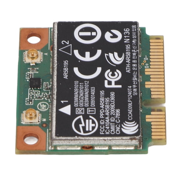 M Buder 150Mbps WiFi Network Card Mini PCIe Bluetooth 3.0 Adapter for HP430 431 435 436 4530S Replacement Part