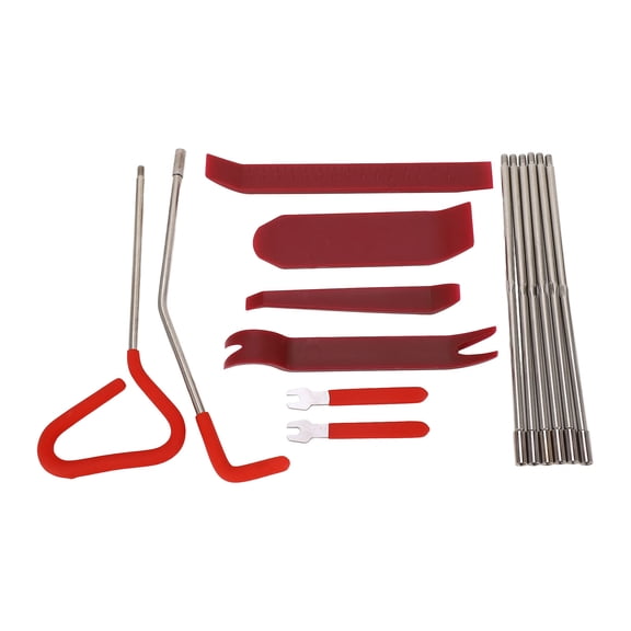 M Buder 16Pcs Car Emergency Repair Tool Kit, Interior Removal Wrench Essential Automotive Tools Set for All Cars (11.81 inches / 30.0 cm)