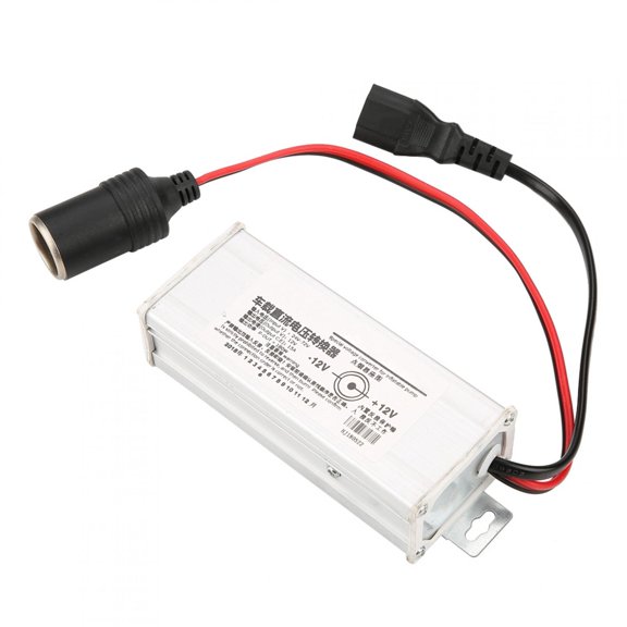 M Buder 180W DC-to-DC Converter Module 24V-72V to 12V 15A Car Power Voltage Regulator Step Down Transformer with Female Cigarette Lighter Socket Plug for Electromobile and Vehicle Electronics