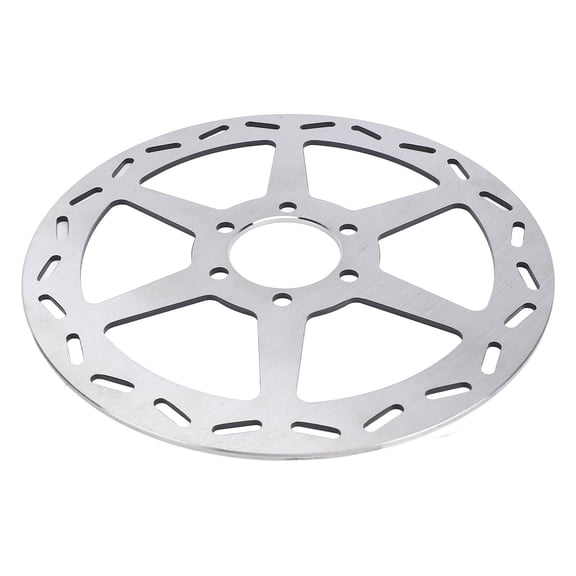 M Buder 180mm Mini Bike Disc Brake Rotor with Pads Kit, Premium Replacement Part for Mega Moto Classic 80cc MM-B80 105cc MM-B105 1000w Electric Mini Bike, Baja Doodle Bug DB30 CT100U CC100X Parts