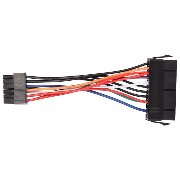M Buder 18AWG Power Cable ATX 24 Pin to 14 Pin Adapter Copper Conductor Stable Performance