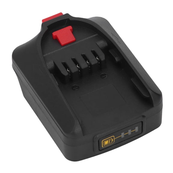 M Buder 18V Lithium-Ion Battery Adapter Converter for Cordless Power Tools, Premium ABS Material, High Efficiency Output, Safe and Reliable Power Tool Accessory, 3.94 inches / 10 cm Length