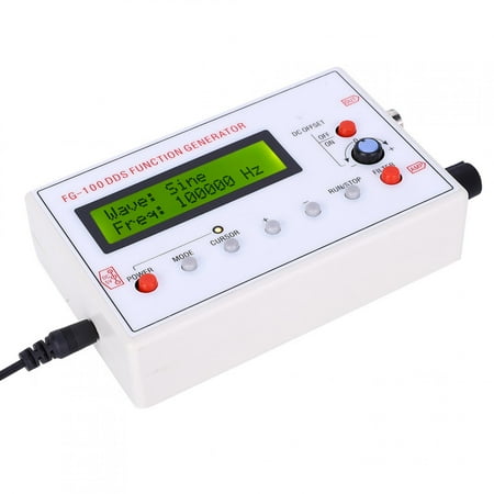 M Buder 1HZ-500KHz DDS Function Signal Generator Module with LCD1602 Display, High Accuracy Frequency Counter and USB Cable, 15x10x4 inches / 38.1x25.4x10.2 cm Sinusoidal Waveform Generator