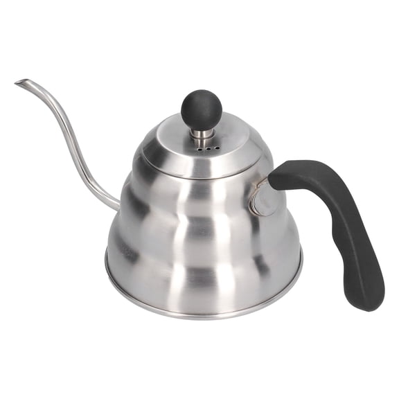 M Buder 1L Stainless Steel Pour Over Coffee Kettle, Vintage Gooseneck Spout Pot for Home Kitchen, 33.8 oz / 1 Liter